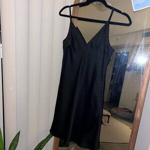 Maje Black Mini Dress with Sleek Design